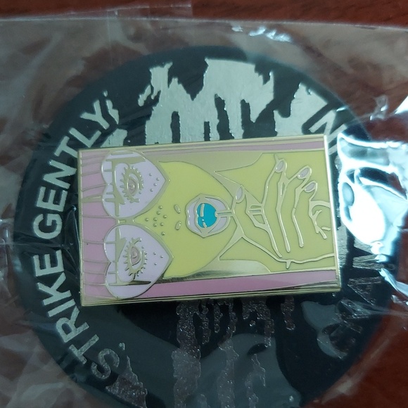 Strike Gently Enamel Pins Set - Picture 4 of 5